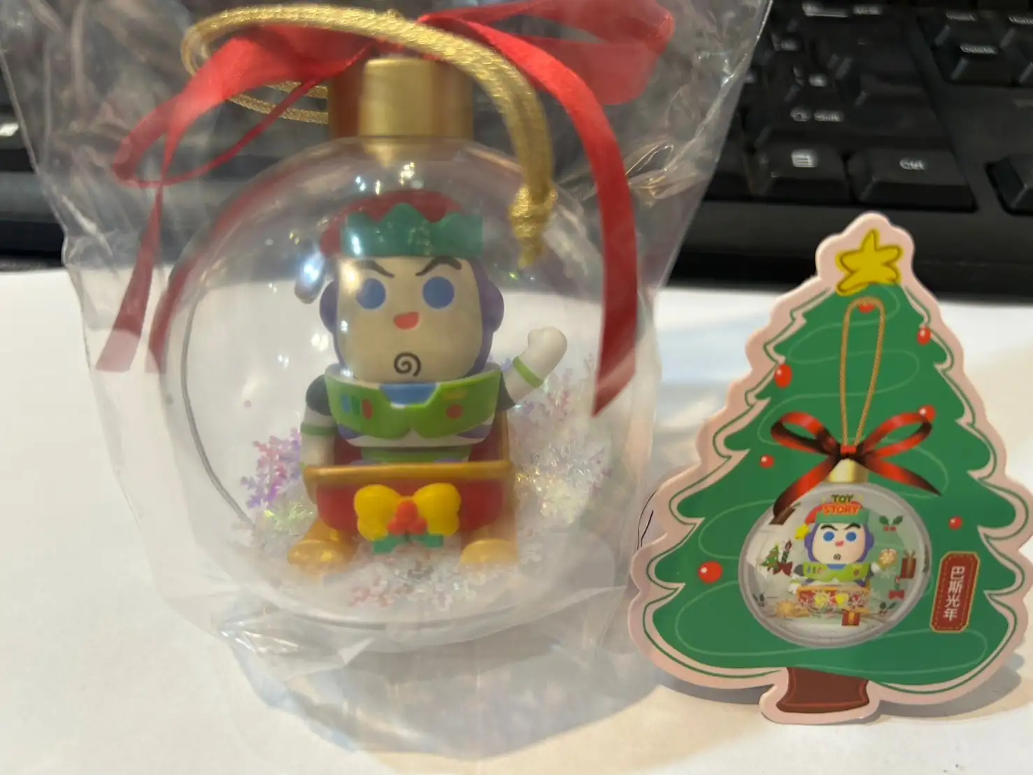 玩具總動員聖誕驚喜球系列-巴斯